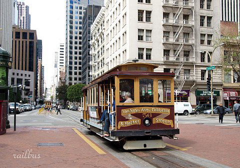 San Francisco Cable Car California Line