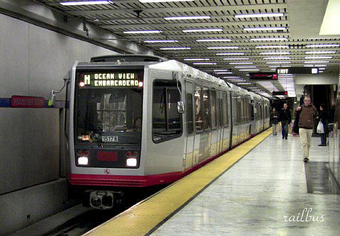 MUNI Metro at Powell