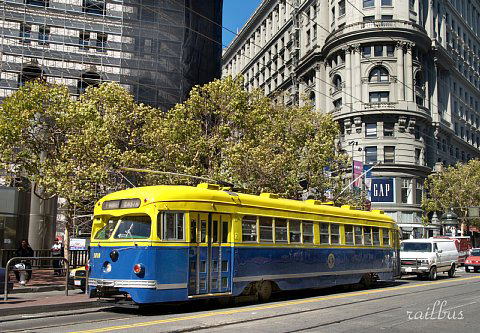 MUNI PCC on Market Street