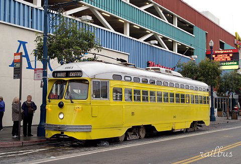 MUNI PCC at Fishermans Wharf