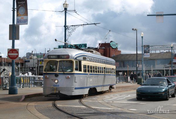MUNI PCC at Fishermans Wharf