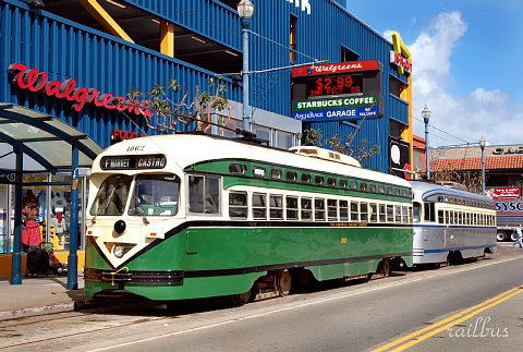 MUNI PCC at Fishermans Wharf