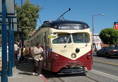 MUNI PCC at Fishermans Wharf