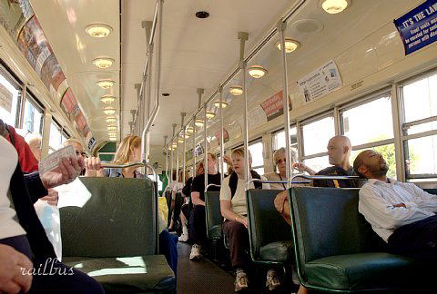 Inside of PCC car