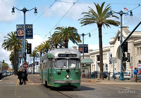 MUNI PCC at Ferry Building