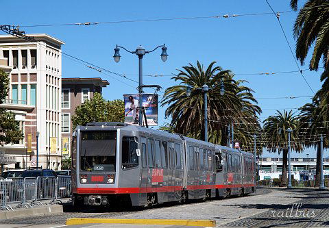 MUNI Metro at 2nd & King Street