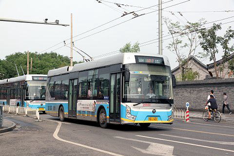 北京のトロリーバス, 鼓楼