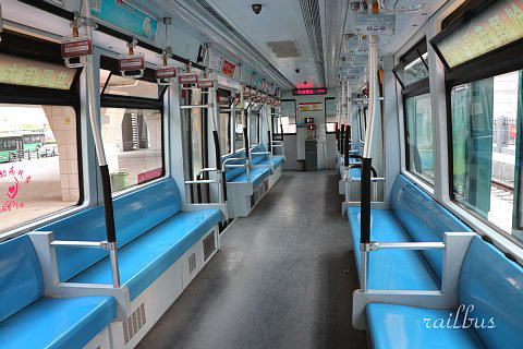 長春市電車内