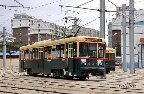 長春市電電車公司車庫