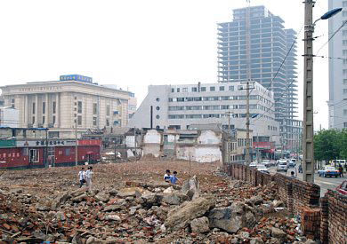 大連工事中