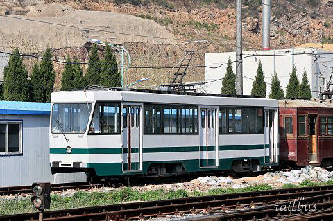 大連市電202路小平島前車庫