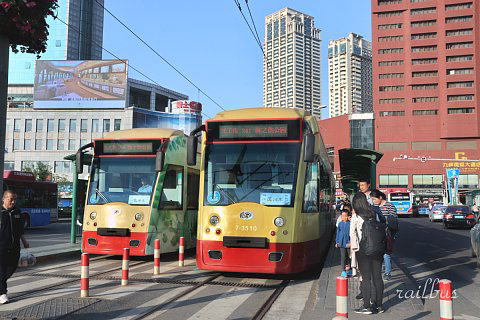 大連市電201路大連火車站