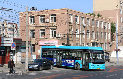 大連トロリーバス遼寧師範大学車庫