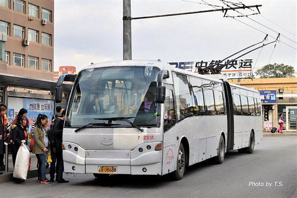 大連トロリーバス杭州製