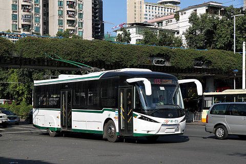 広州のトロリーバス, 解放南路