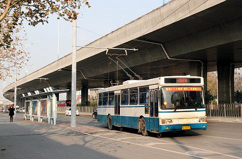 山東省済南市トロリーバス, 燕山車場