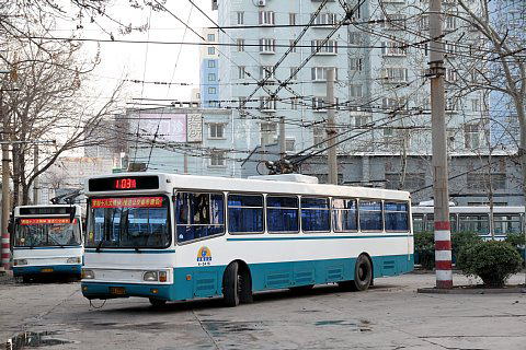 山東省済南市トロリーバス, 姚家庄車庫