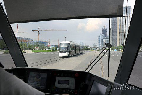 南京河西有軌電車運転台