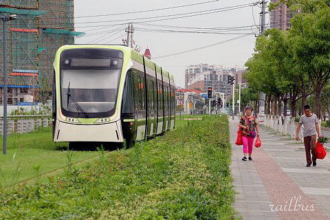 南京麒麟有軌電車北湾営街