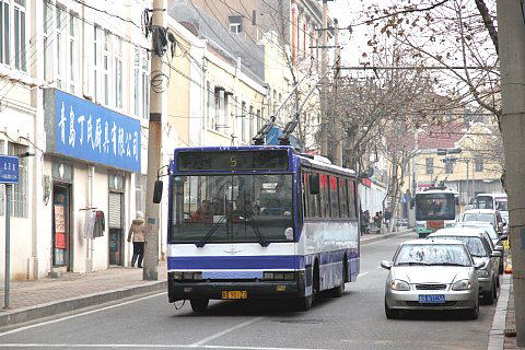 青島トロリーバス、北京路