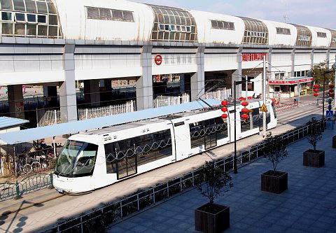 上海張江有軌電車, 張江地鉄站