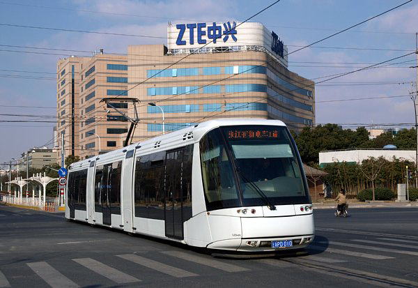 上海張江有軌電車, 碧波路