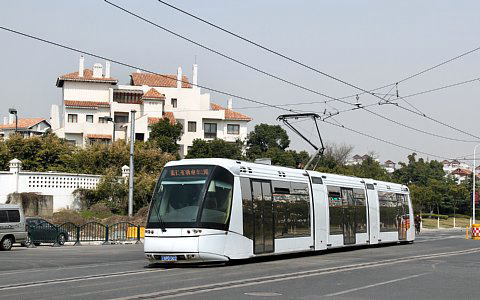上海張江有軌電車, 広蘭路