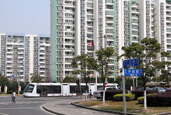 上海張江有軌電車, 丹桂路