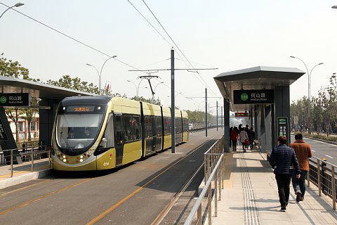 蘇州のトラム, 何山路