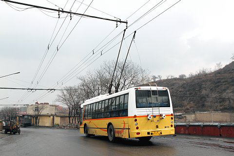 太原トロリーバス、杜児坪砿線