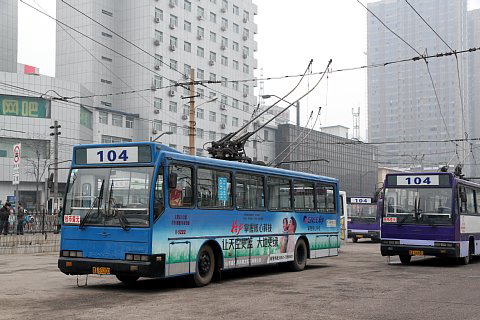 太原のトロリーバス, 火車站
