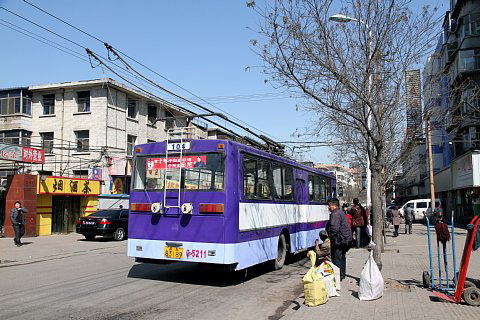 太原のトロリーバス, 火車站