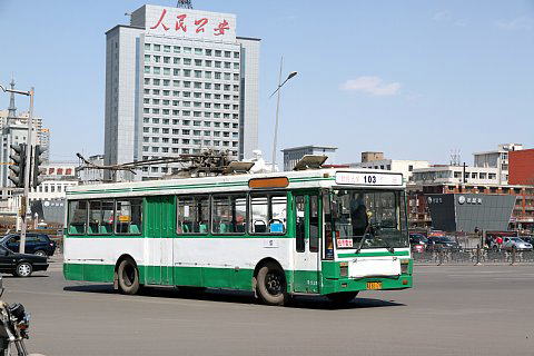 太原のトロリーバス, 五一広場