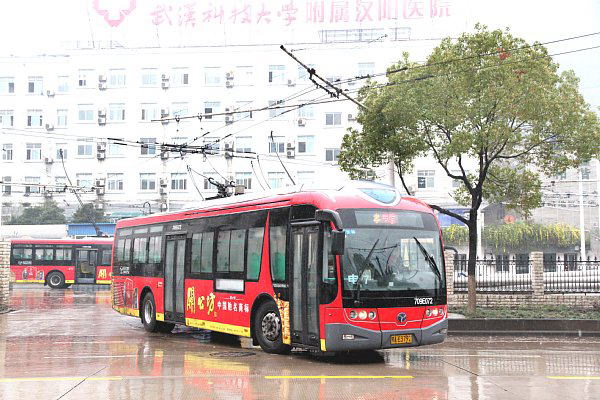 武漢のトロリーバス, 動物園路電車站
