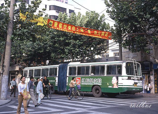 上海トロリーバス[21]路愚園路ループ