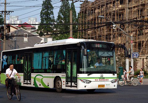 上海トロリーバス[20]路江蘇路試作電気バス