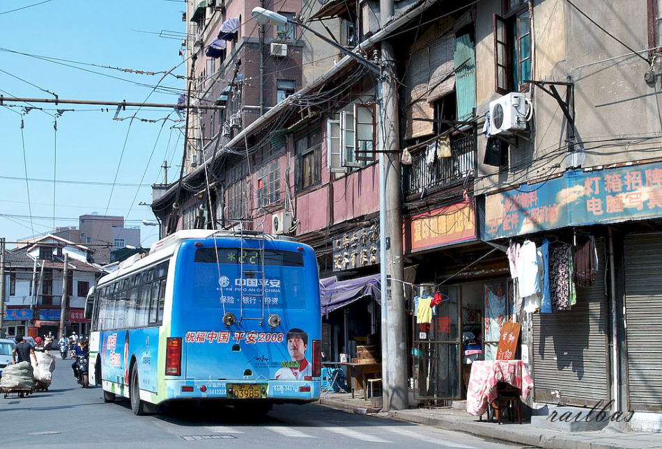 上海トロリーバス[22]路蛾眉路