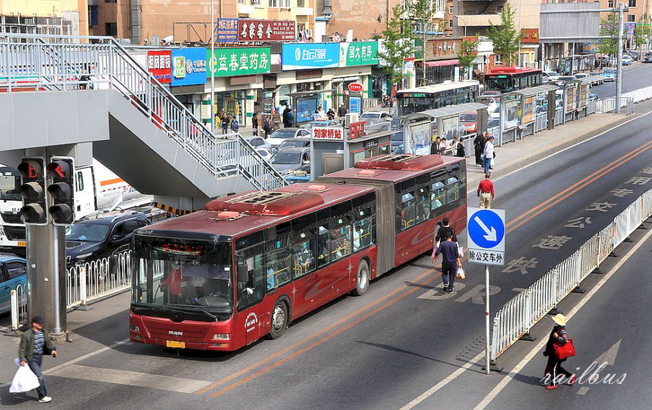 大連のBRT劉家橋