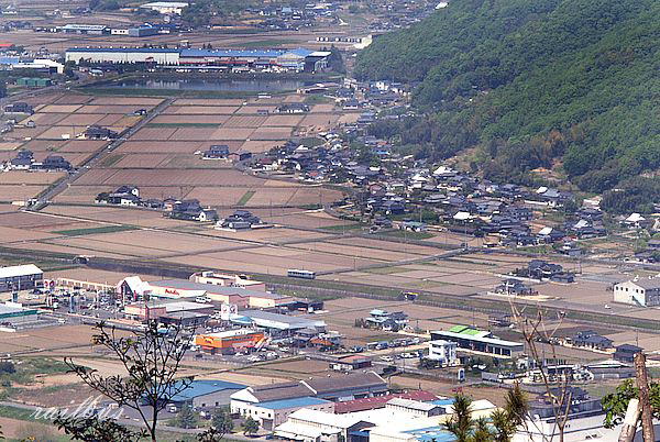 井原鉄道伽藍山拡大